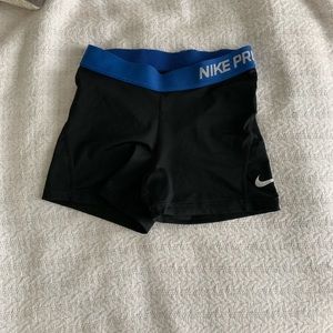 Small 3” Inseam Nike Compression Shorts/Spandex